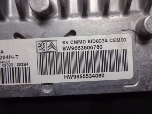 Centralita del motor Peugeot 9655534080 9663606780 5WS40264H-T 5WS40264HT