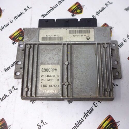 Centralita del motor RENAULT CLIO 8200153840 8200153834
