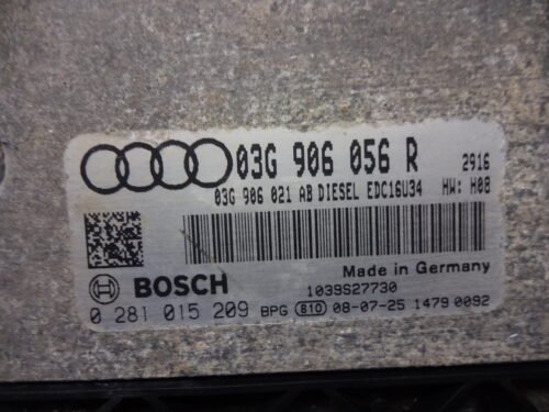 Centralita del motor Audi 03G906056R 0281015209 03G906021AB