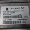 Centralita del motor OPEL MERIVA 55197119 SE 55197119SE MJD6JOSV 7160009100