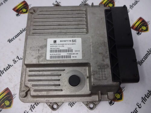 Centralita del motor OPEL MERIVA 55197119 SE 55197119SE MJD6JOSV 7160009100
