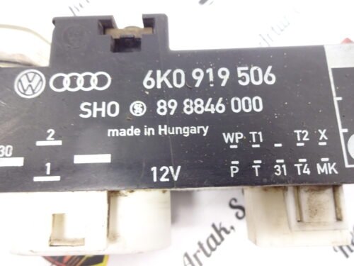 Centralita modulo electroventilador VW Seat Skoda AUDI 6K0919506 898846000
