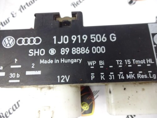 Centralita modulo electroventilador VW Seat Skoda AUDI 1J0919506G 898886000