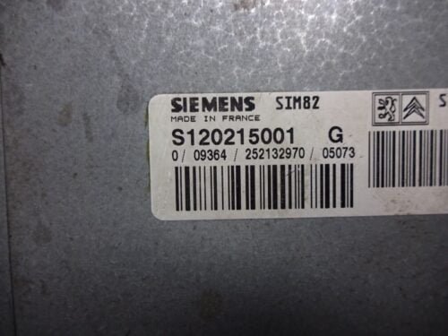 Módulo de control de transmisión CITROEN C2 C3 S120215001G 9655613180 9640922780