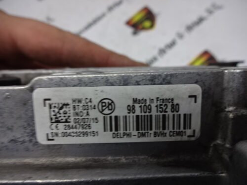Unidad de control CITROEN C4 PICASSO 9810915280