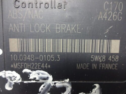 ABS FORD FOCUS 98AG2M110CA 98AG-2M110-CA 10020401584 10094801053 5WK8458