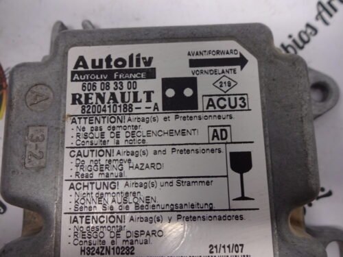 Airbag Centralita Renault KANGOO 8200410188-A 8200410188A 606083300 AD