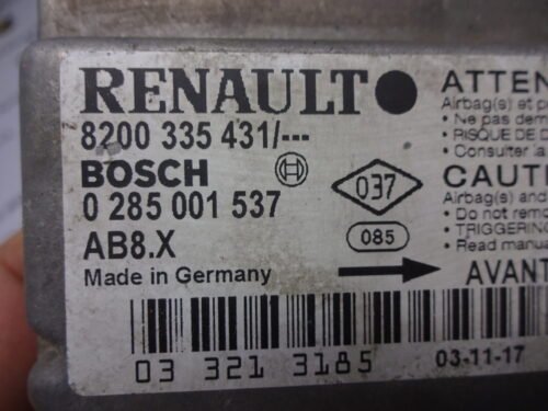 Airbag Centralita RENAULT CLIO 8200335431 0285001537