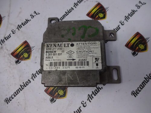 Airbag Centralita RENAULT CLIO 0285001537 8200277315