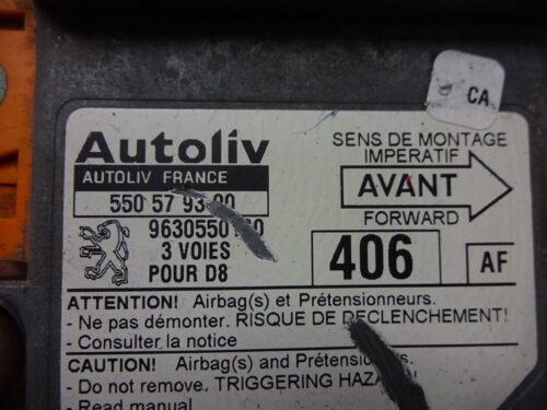 Centralita Airbag Peugeot Citroen 9630550180 550579300