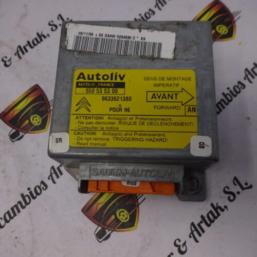 Centralita Airbag Peugeot Citroen 9633621380 550535300 AN 550535300AN