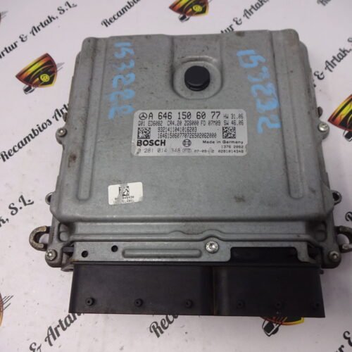 Centralita del motor MERCEDES SPRINTER 0281014348 A6461506077