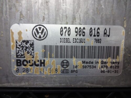 Centralita del motor VW T5 0281011568 070906016AJ
