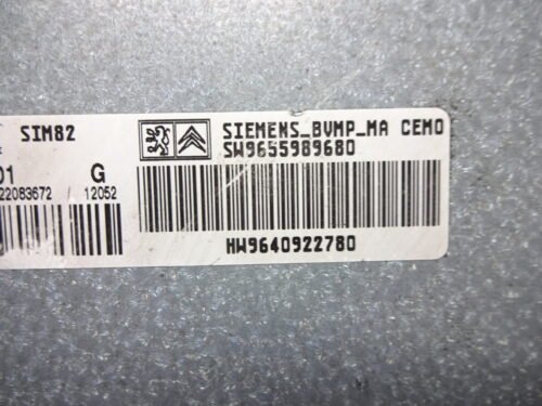 Módulo de control de transmisión CITROEN C2 C3  S120215101G 9655989680 9640922780