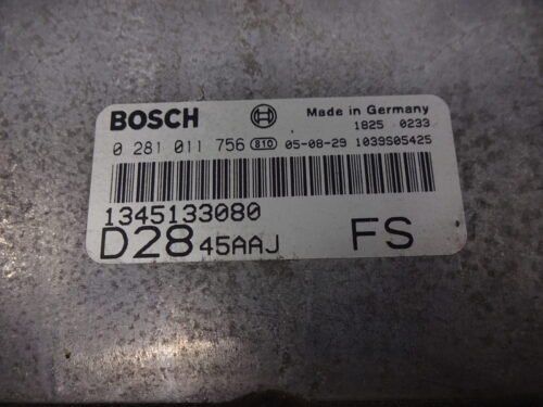 Centralita del motor  Peugeot Boxer Citroen Jumper Fiat Ducato 1345133080 0281011756