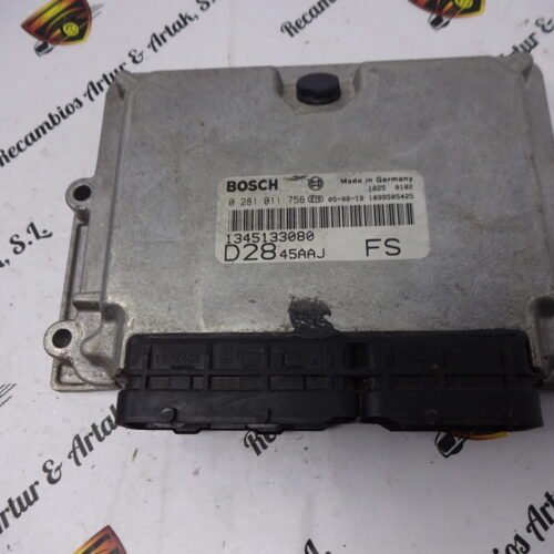 Centralita del motor Peugeot Boxer Citroen Jumper Fiat Ducato 1345133080 0281011756