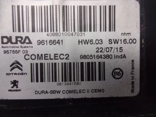 CENTRALITA CAMBIO AUTOMATICO CITROEN C4 9813441580 9805164380 9616641