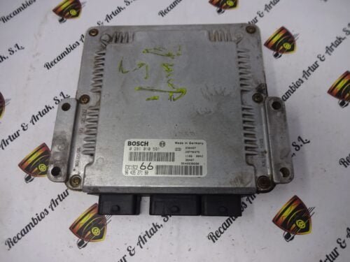 Centralita del motor Peugeot Citroën Fiat EDC15C2 66 9643527180 0281010591