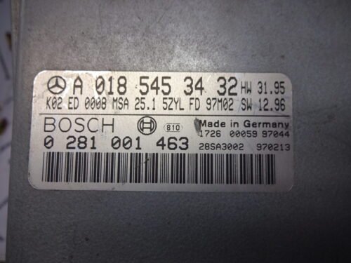 Centralita del motor Mercedes-Benz Clase C 0281001463 A0185453432
