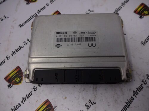 Centralita del motor Nissan Primera 237107J802 0281010316 23710-7J802