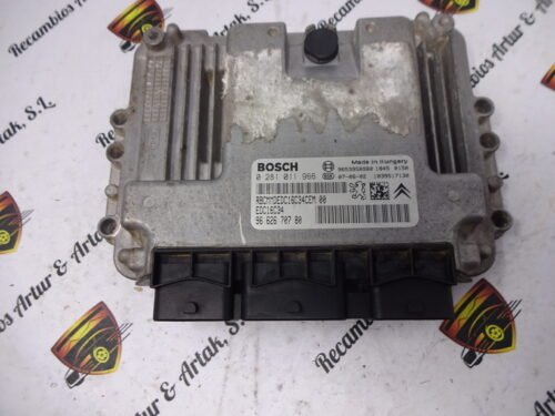 Centralita del motor Citroen Peugeot 0281011966 9662670780