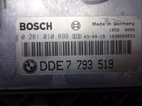Centralita del motor BMW 740D 7 0281010899 DDE7793519 DDE 7793519