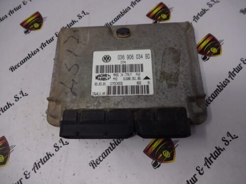 Centralita del motor VW Seat Leon Toledo 036906034BD 6160056106 IAW4LV.HA