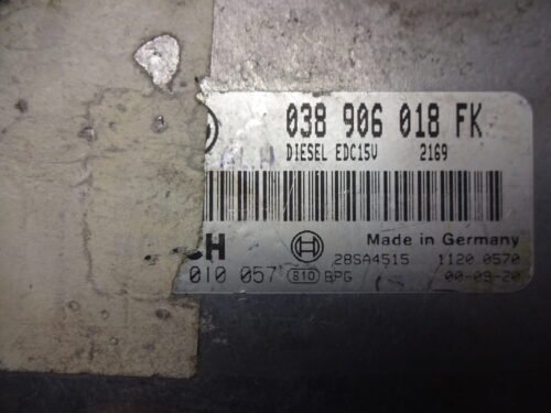 Centralita del motor VW CADDY 038906018FK 0281010057
