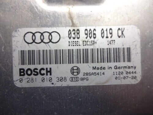 Centralita del motor Audi A3 038906019CK 0281010308
