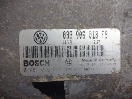 Centralita del motor SEAT 0281010006 038906018FB 038 906 018 FB