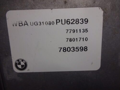 Centralita del motor BMW 0281013252 7801710 DDE7801710 7803598