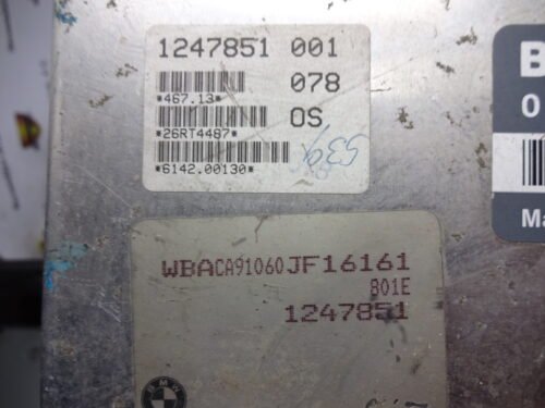 Centralita del motor BMW 0261203277 1247851