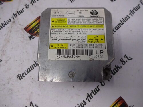 Airbag Centralita DAEWOO MATIZ 96603736 7088801