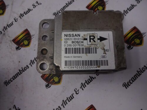 Airbag Centralita Nissan Almera 98820BN91A 98820 BN91A 0285001638