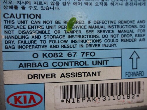 Airbag Centralita Kia Sportage 0K082677F0 0 K082 67 7F0 OK082677F0