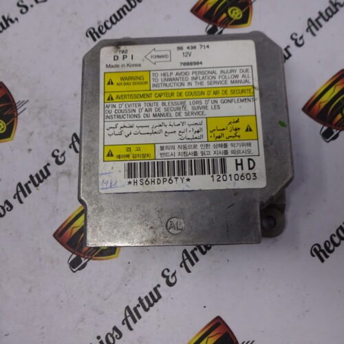 Airbag Centralita Chevrolet Kalos 96430714 7088904