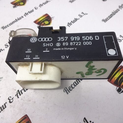 Centralita modulo electroventilador VW Golf Audi Seat 357919506D 898722000