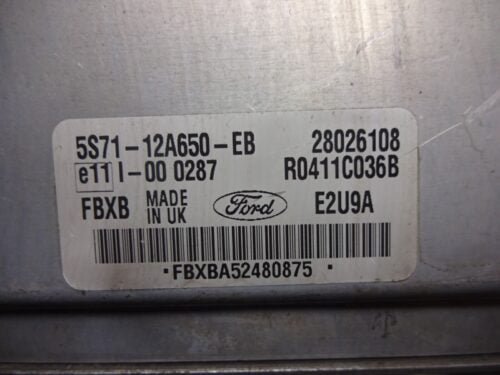 Centralita del motor Ford Mondeo 5S71-12A650-EB 5S7112A650EB R0411C036B