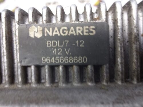 Recocido controlador Citroen Peugeot NAGARES BDL/7-12 12V 9645668680
