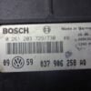 Centralita del motor VW AUDI 037906258AQ 0261203729/730 0261203730