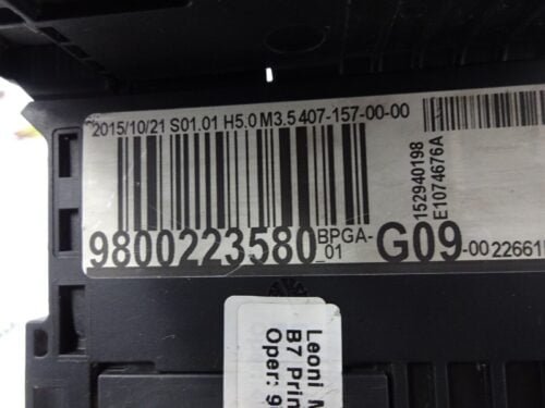 CAJA DE FUSIBLES BATERÍA POSITIVA CITROEN DS4 DS5 C4 9800223580 G09-0022661