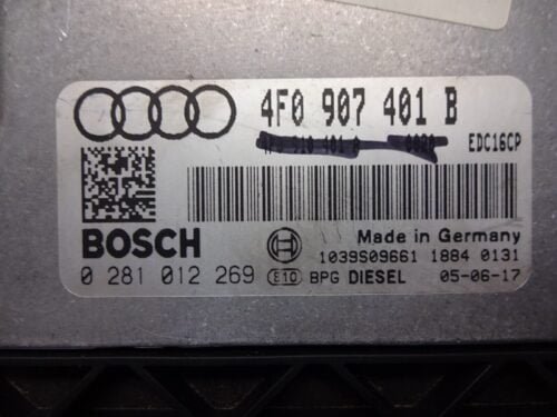 Centralita del motor AUDI A6 0281012269 4F0907401B 4F0910402F