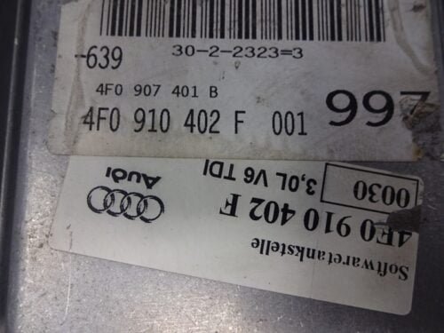 Centralita del motor AUDI A6 0281012269 4F0907401B 4F0910402F