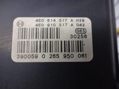 ABS AUDI A8 4E0614517A 4EO614517A 0265225133 4E0614517A 0265950061