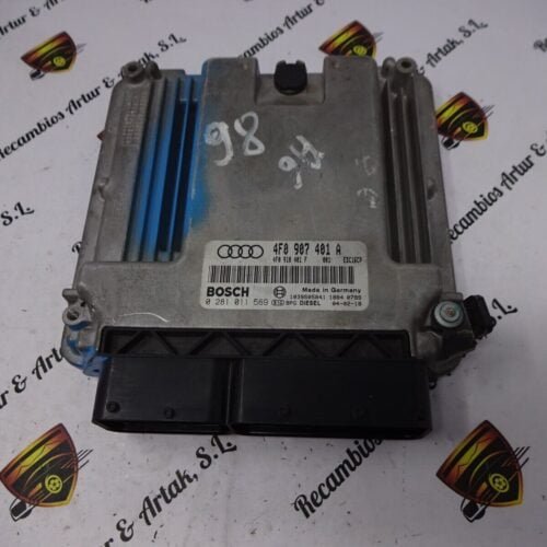 Centralita del motor Audi A6 0281011569 4F0907401A 4F0910401F