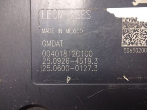 ABS CHEVROLET Captiva 96626091 00401812C100 25060001273 25092645193
