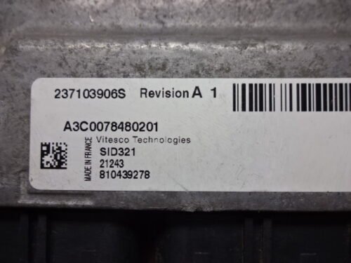Centralita del motor Renault MASTER NISSAN 237103907S 237103906S A3C00784