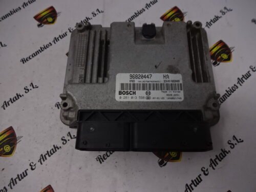 Centralita del motor Chevrolet 0281013598 96820447 HA 96820447HA