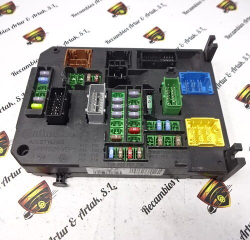 Caja de fusibles Citroen Peugeot S180121001H 9665547280 00 BSI-Q01 966554728000 S180121001 H