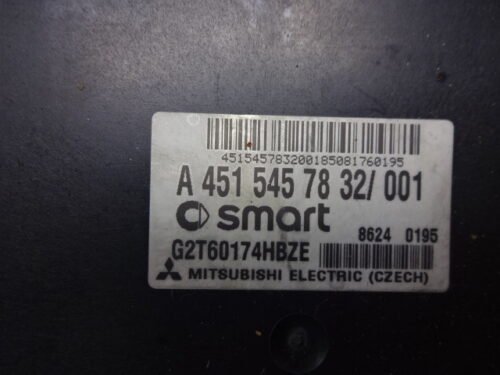 Centralita del motor Smart Fortwo A4515457832/001 A4515457832 G2T60174HBZE
